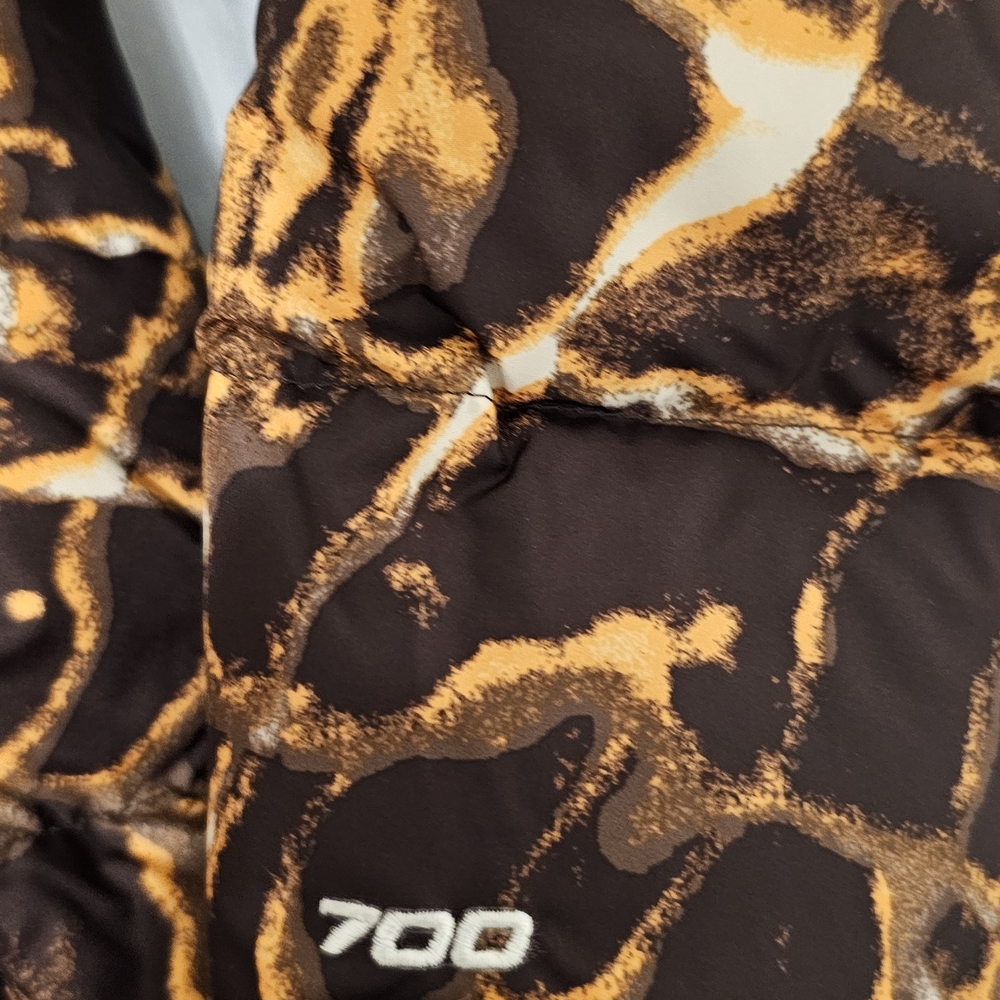 The North Face Black and Brown Puffer Jacket - Picture 3 of 3